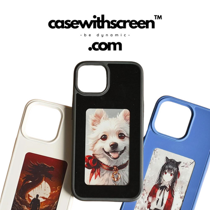 CaseWithScreen™️ - Best iPhone NFC E Ink Display Cases