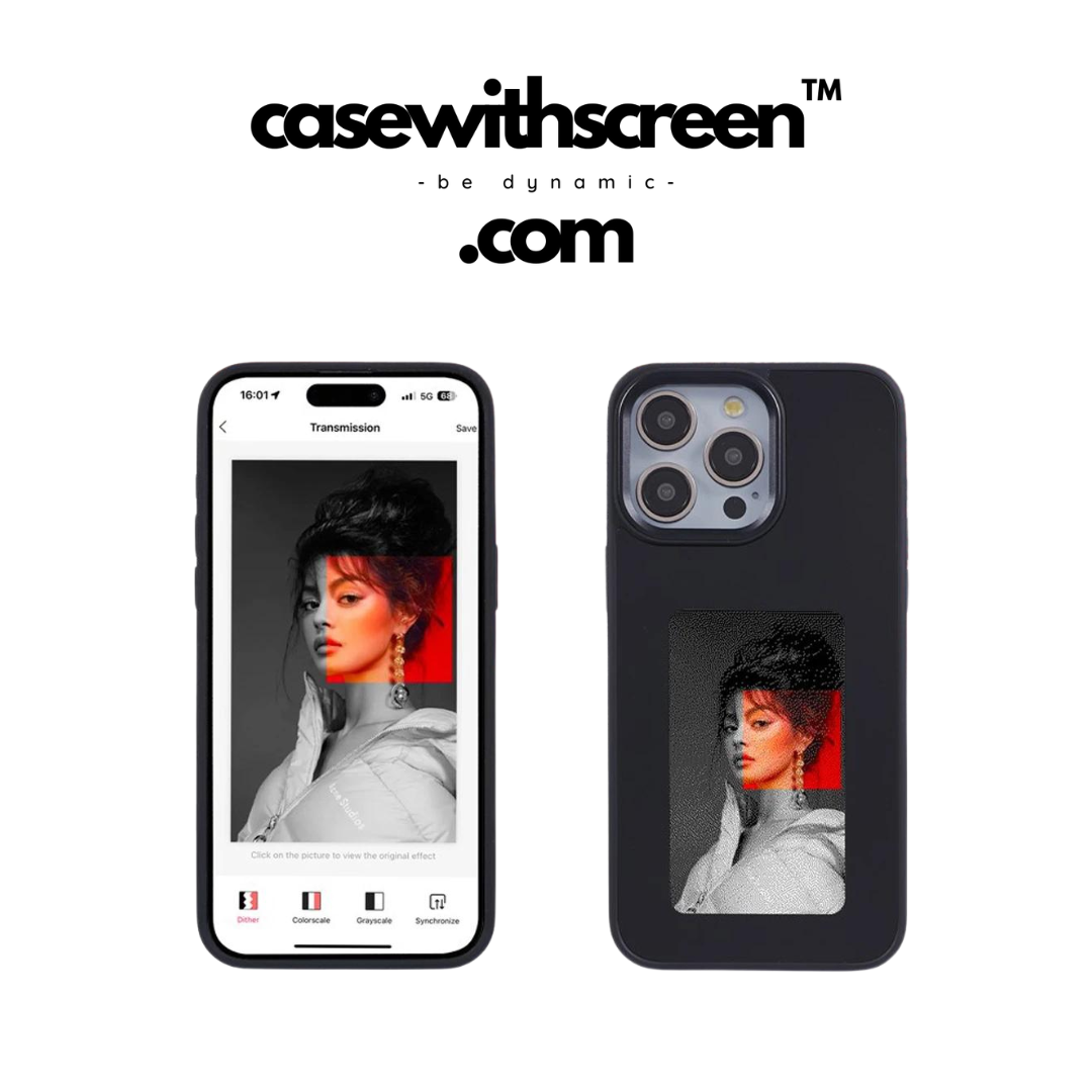 CaseWithScreen™️ - Best iPhone NFC E Ink Display Cases