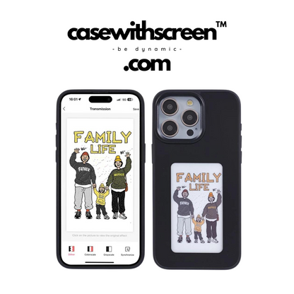 CaseWithScreen™️ - Best iPhone NFC E Ink Display Cases