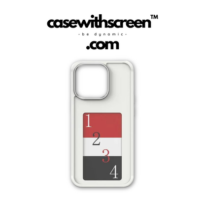 CaseWithScreen™️ - Best iPhone NFC E Ink Display Cases